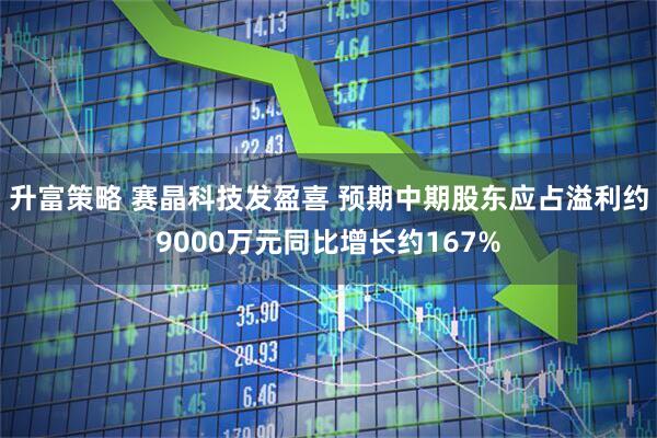升富策略 赛晶科技发盈喜 预期中期股东应占溢利约9000万元同比增长约167%
